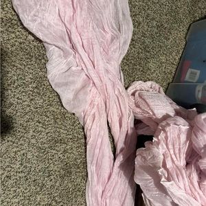 light pink table runners/cloth